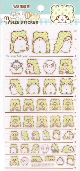 Sanrio 2020 Marumofubiyori Deadstock Sticker Sheet