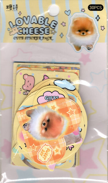Lovable Cheese Sticker Sack
