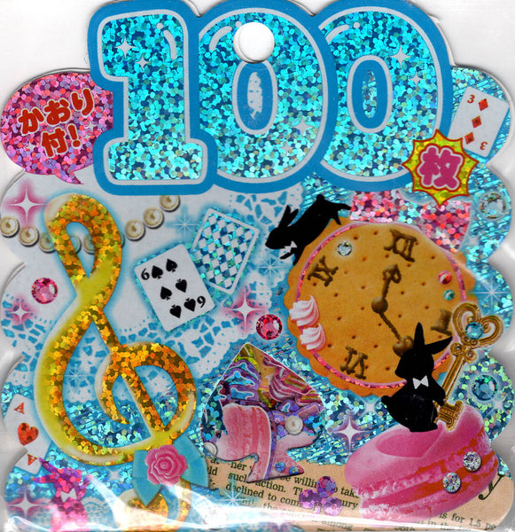 Kamio Alice In Wonderland Sticker Sack