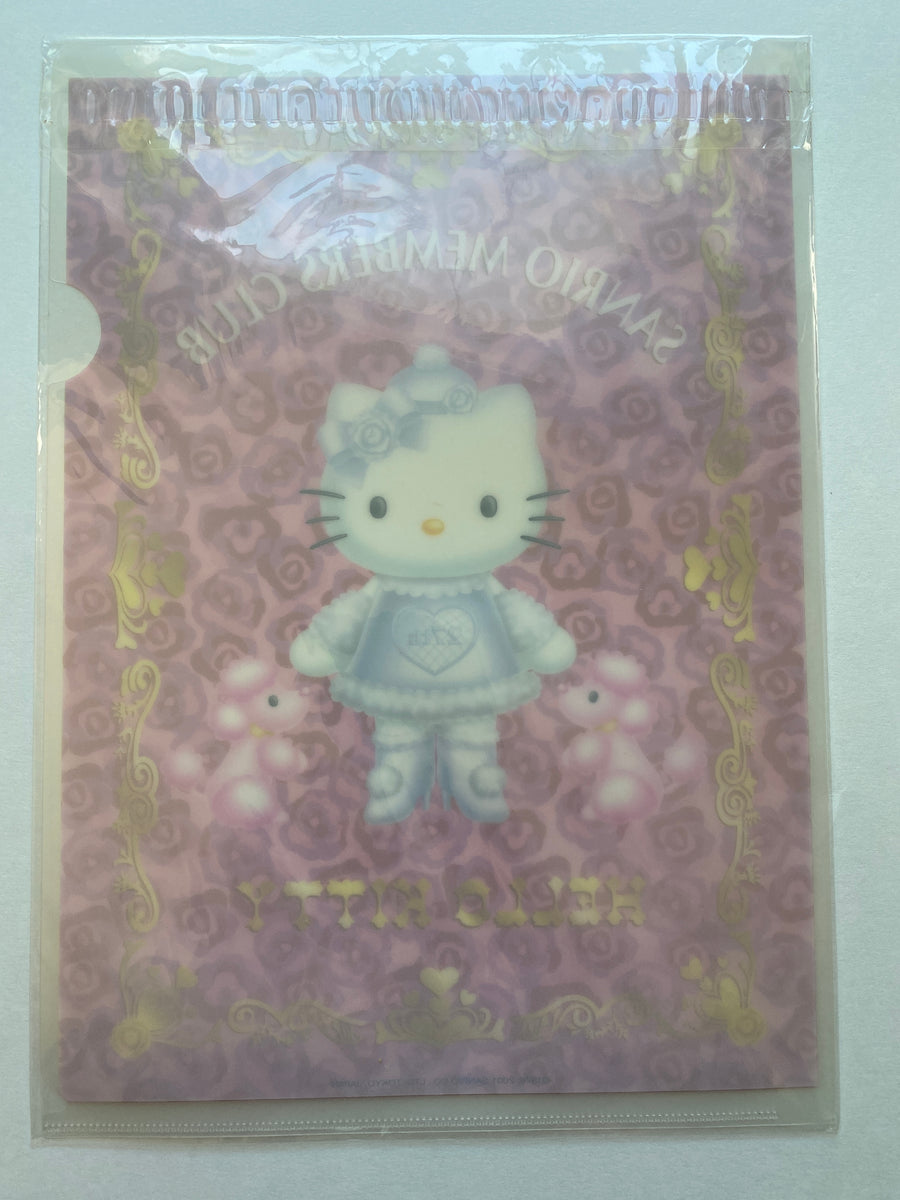 Sanrio 2001 Vintage Hello Kitty Rare File Folder – kawaiipaperdream