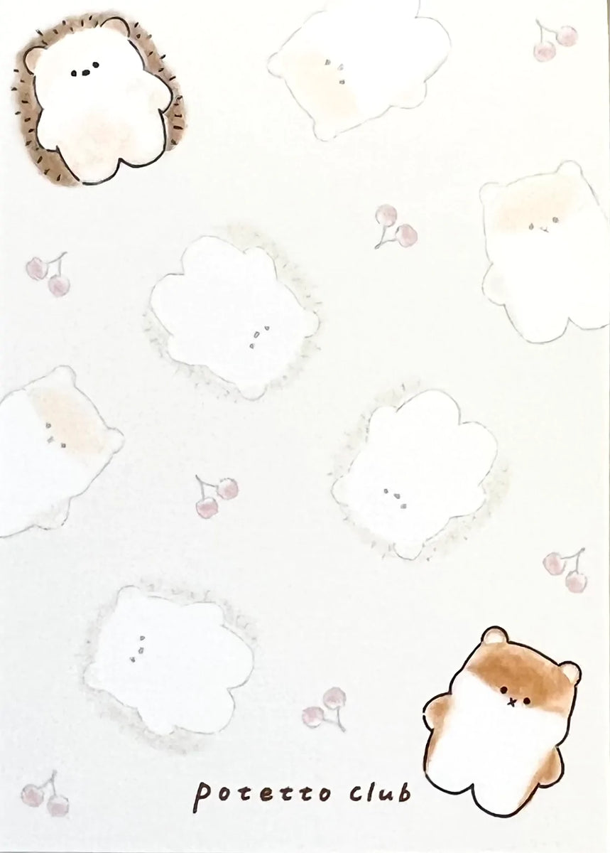 Crux Potetto Club Mini Memo Pad – kawaiipaperdream