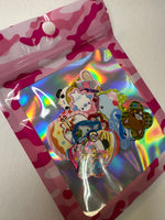Loose 50Pc Kawaii VINTAGE Sticker Flake Grab Bag
