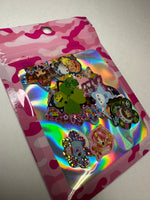 Loose 50Pc Kawaii VINTAGE Sticker Flake Grab Bag