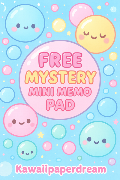 Free Mystery Mini Memo Pad