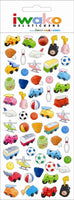 Iwako Toys Rare Gel Sticker Sheet