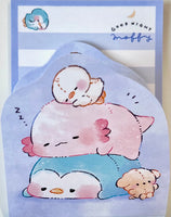 Kamio Goodnight Moffy Mini Memo Pad