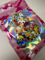 Loose 50Pc Kawaii VERY VINTAGE Sticker Flake Grab Bag