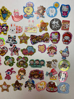 Loose 50Pc Kawaii VINTAGE Sticker Flake Grab Bag