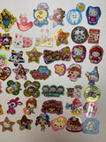 Loose 50Pc Kawaii VINTAGE Sticker Flake Grab Bag