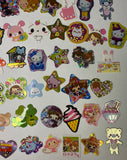 Loose 50Pc Kawaii VINTAGE Sticker Flake Grab Bag