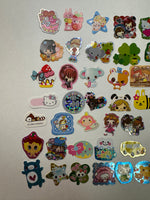 Loose 50Pc Kawaii VINTAGE Sticker Flake Grab Bag