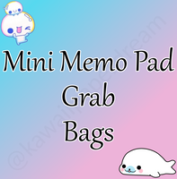 Mini Memo Pad Grab Bags