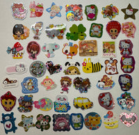 Loose 50Pc Kawaii VINTAGE Sticker Flake Grab Bag