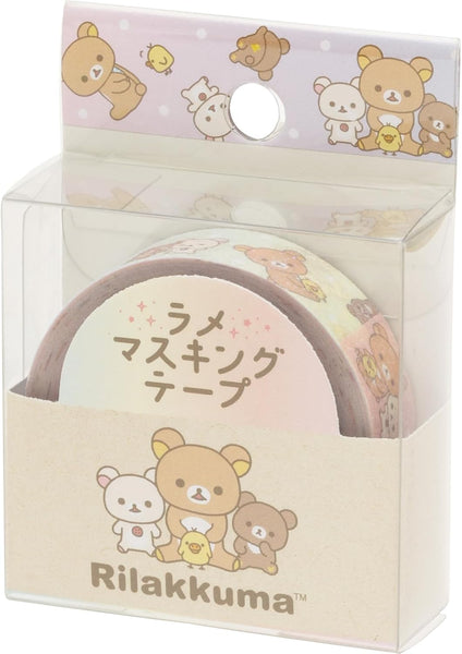 San-x Rilakkuma Glitter Masking Tape
