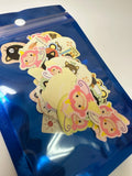 Loose 50Pc Kawaii Sticker Flake Grab Bag - Themed - Vintage - Sanrio