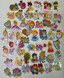 Loose 50Pc Kawaii Sticker Flake Grab Bag - Themed - Vintage/Contemporary - Fairy Tale