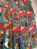 Loose 50pcs Kawaii Sticker Flake Grab Bags