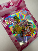 Loose 50Pc Kawaii VINTAGE Sticker Flake Grab Bag