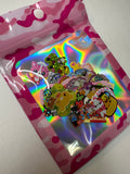 Loose 50Pc Kawaii VINTAGE Sticker Flake Grab Bag