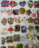 Loose 50Pc Kawaii VINTAGE Sticker Flake Grab Bag
