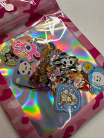 Loose 50Pc Kawaii VINTAGE Sticker Flake Grab Bag