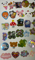 Loose 50Pc Kawaii VINTAGE Sticker Flake Grab Bag