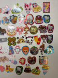 Loose 50Pc Kawaii VINTAGE Sticker Flake Grab Bag