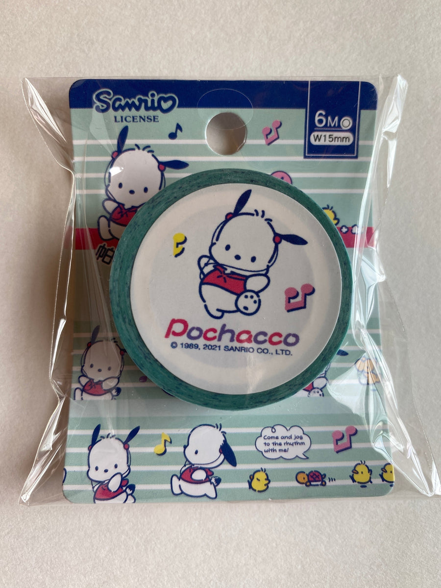 Sanrio 2021 Pochacco Deadstock Washi Tape – kawaiipaperdream