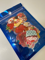 Loose 57Pc Kawaii Sticker Flake Grab Bag - Themed - Vintage/Contemporary - Berry & Cake