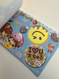 Kamio Vintage Miracle Girls Rare Lenticular Large Memo Pad