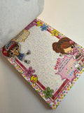 Kamio Vintage Miracle Girls Rare Lenticular Large Memo Pad