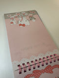 Sanrio 2008 Vintage Hello Kitty Rare Spiral Notebook