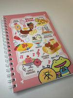 San-x Chickip Dancers Large Spiral Notebook
