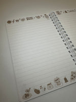 San-x Chickip Dancers Large Spiral Notebook