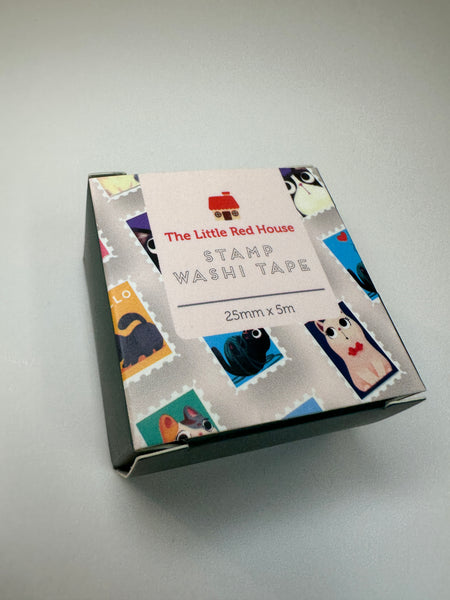 The Little Red House Stamp Washi Tape