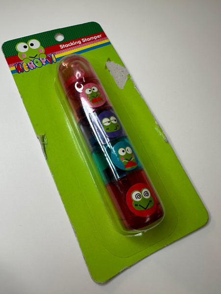 Sanrio 2011 Keroppi Rare Stacking Stamper
