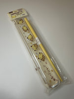 Sanrio 2001 Vintage Nemukko Nyago Rare Chopsticks W/ Case
