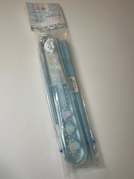 Sanrio 2003 Vintage Cinnamoroll Rare Chopsticks W/ Case