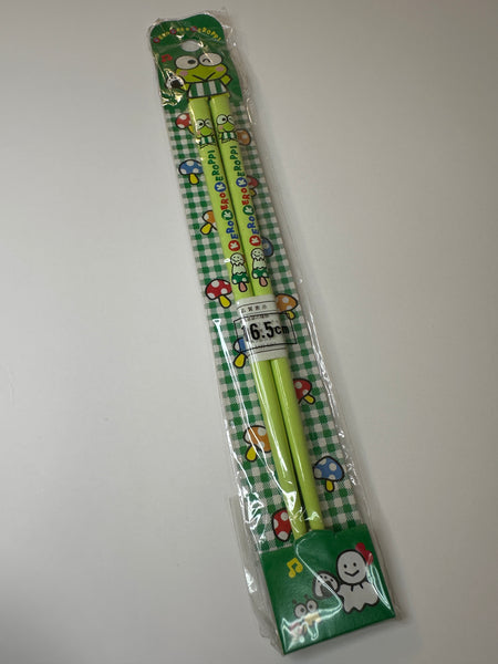 Sanrio 1994 Vintage Keroppi Rare Chopsticks