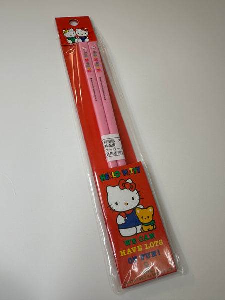 Sanrio 1997 Vintage Hello Kitty Rare Chopsticks