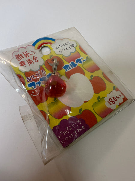 San-x 2001 Vintage Apple Rare Mini Charm