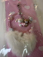 Sanrio Sugarbunnies Fluffy Mini Charm Cellphone Strap