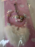 Sanrio Sugarbunnies Fluffy Mini Charm Cellphone Strap