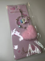 Sanrio Jewelpet Fluffy Mini Charm Cellphone Strap
