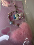 Sanrio Jewelpet Fluffy Mini Charm Cellphone Strap