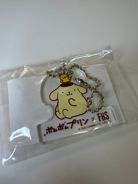 Sanrio Pompompurin Acrylic Keychain