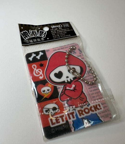 Vintage Let It Rock Strap Mini Photo Frame