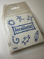 Vintage Pocahontas Rare Small Square Memo Pad