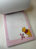 Disney Vintage Pooh Small Memo Pad
