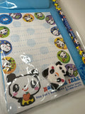 Vintage Nohohon Park Rare Clipboard Memo Pad Set